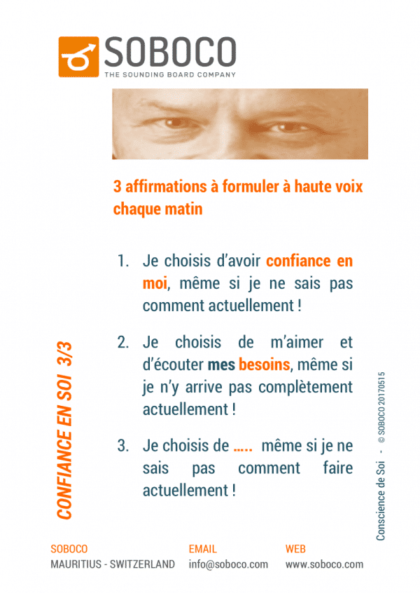 213 Confiance en Soi 3/3