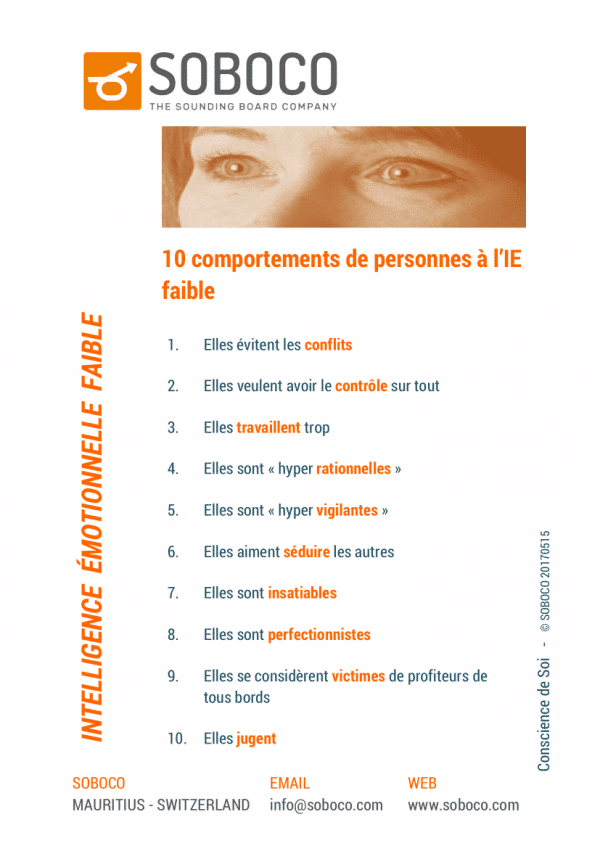 326 Intelligence émotionnelle faible